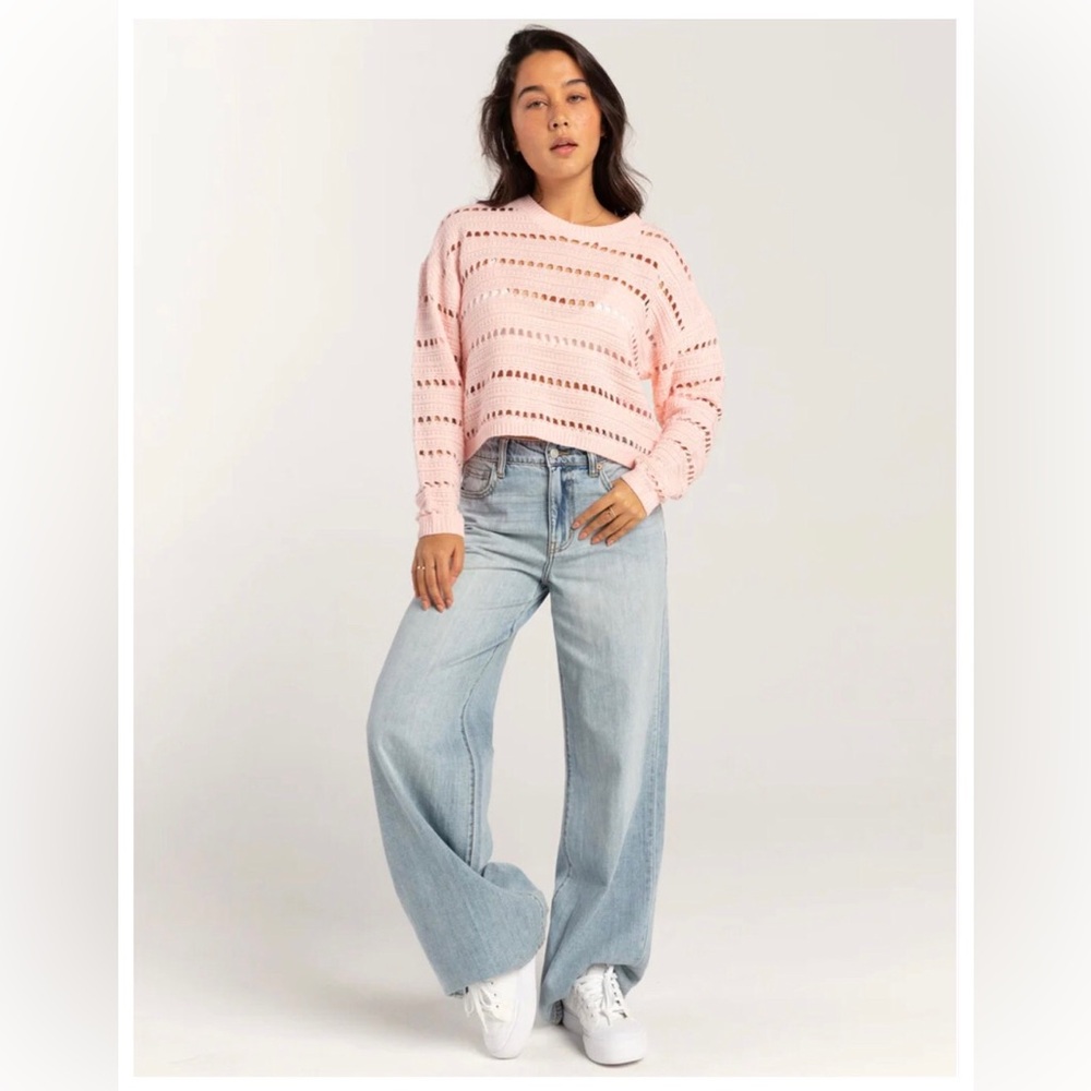NWT RSQ Open Stitch Sweater